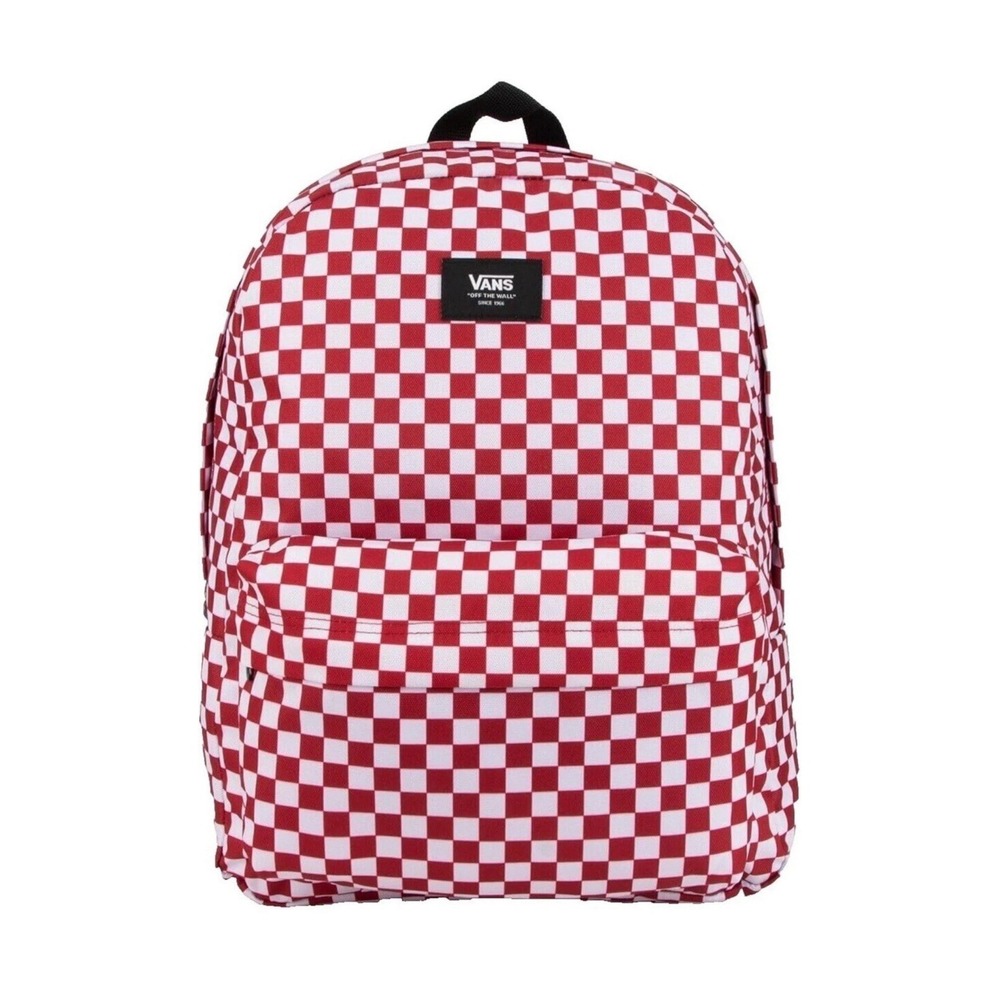 NWT | Vans Old Skool H20 Red Checkered Back Pack